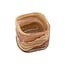 By Boo Windlicht Rizo Klein Lichtbruin 10 cm | By-Boo