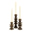 By Boo Kandelaren Cimba - set van 3 - bruin