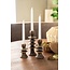 By Boo Kandelaren Cimba - set van 3 - bruin