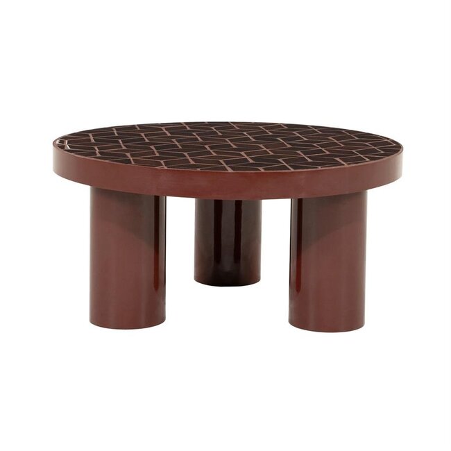 By Boo Salontafel Patterna - rood
