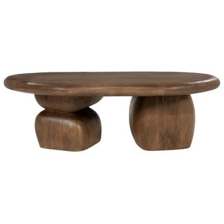 By Boo Salontafel Sui Mangohout Bruin 120 cm