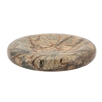 By Boo Schaal Donut Groot Marmer 30 cm