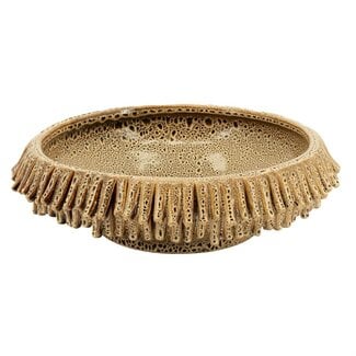 By Boo Schaal Frappe Bruin Aardewerk 36 cm