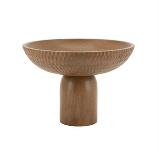 By Boo Schaal Hina Medium Bruin Mangohout 28 cm