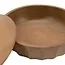 By Boo Schaal met Deksel Yori Groot Bruin 19 cm