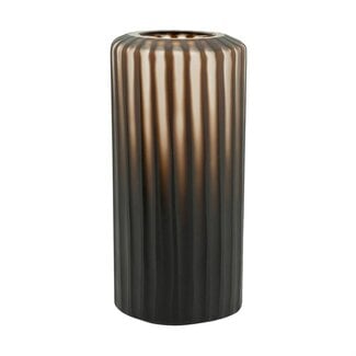 By Boo Vaas / Windlicht Fresco 2 Bruin 39 cm