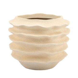 By Boo Pot Riva Groot Naturel 53x45 cm