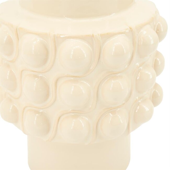 By Boo Vaas Saga klein - off white