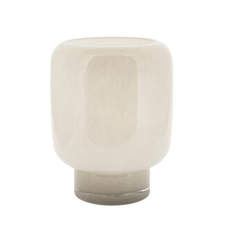 By Boo Windlicht Solenne extra groot - taupe