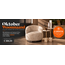 PTMD Draaibare Fauteuil Filou Beige Eden + 2 gratis bijzettafels Ebe