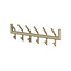 WoonStijl Kapstok Tubo 2x6 haken Beige