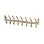 WoonStijl Kapstok Tubo 2x8 haken Beige