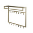 WoonStijl Kapstok Tubo hoog 2x7 haken Beige