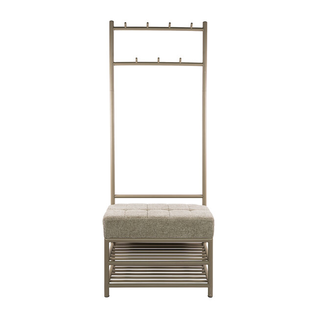 WoonStijl Garderobebank Luno 70cm Beige