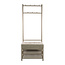 WoonStijl Garderobebank Luno 70cm Beige