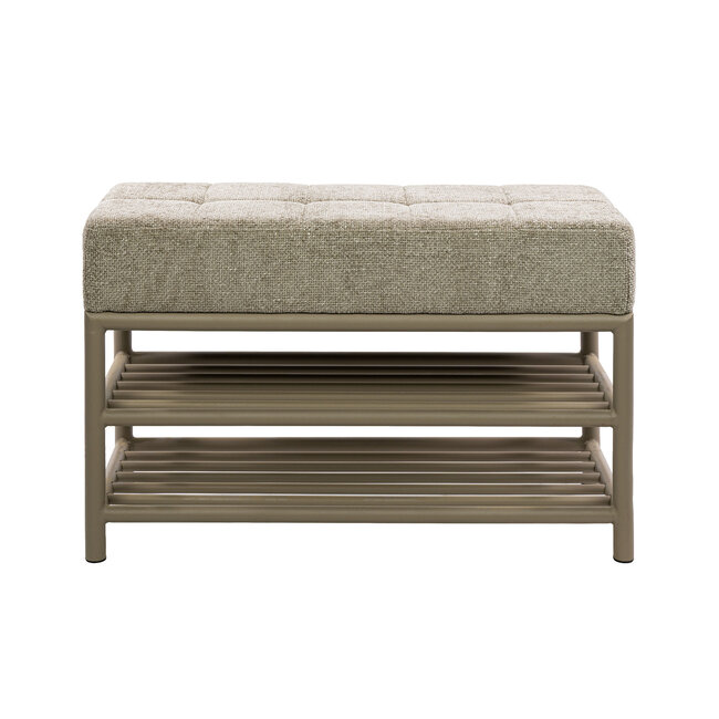 WoonStijl Schoenenbank Terra 85cm Beige
