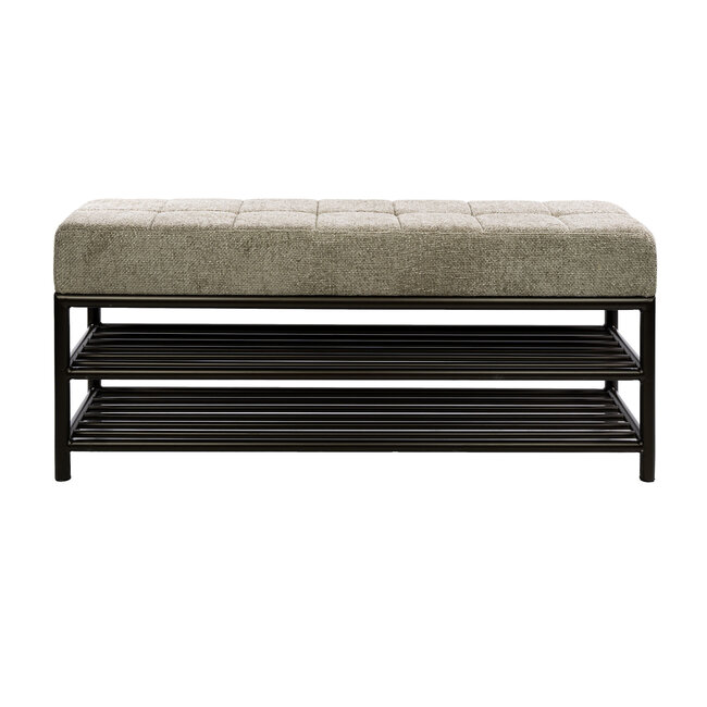 WoonStijl Schoenenbank Terra 125cm Drift bruin