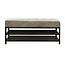 WoonStijl Schoenenbank Terra 125cm Drift bruin