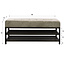 WoonStijl Schoenenbank Terra 125cm Drift bruin