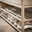 WoonStijl Schoenenbank Terra 125cm Beige