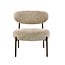 WoonStijl Fauteuil Round - Monti zand - Bruin frame