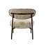 WoonStijl Fauteuil Round - Monti zand - Bruin frame