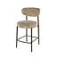 WoonStijl Barstoel Round Cargo zand - frame bruin