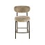 WoonStijl Barstoel Round Cargo zand - frame bruin