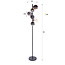 WoonStijl Vloerlamp Orb 6-lichts Zwart