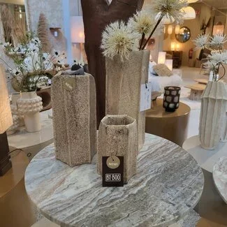 By Boo Vaas Kai Groot 33 cm Beige