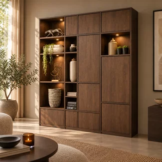 WoonMax Wandkast Flex 210 cm - Volledig naar wens samen te stellen