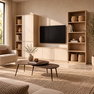WoonMax Wandkast Flex TV 300 cm - Volledig naar wens samen te stellen
