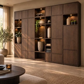 WoonMax Wandkast Flex 360 cm - Volledig naar wens samen te stellen