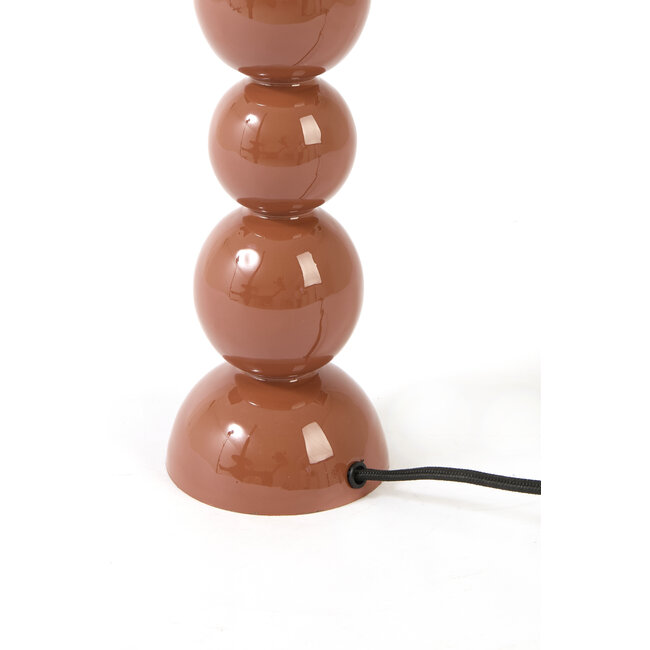 Light en Living Lampvoet Ø10x40,5 cm BARLES glanzend terra