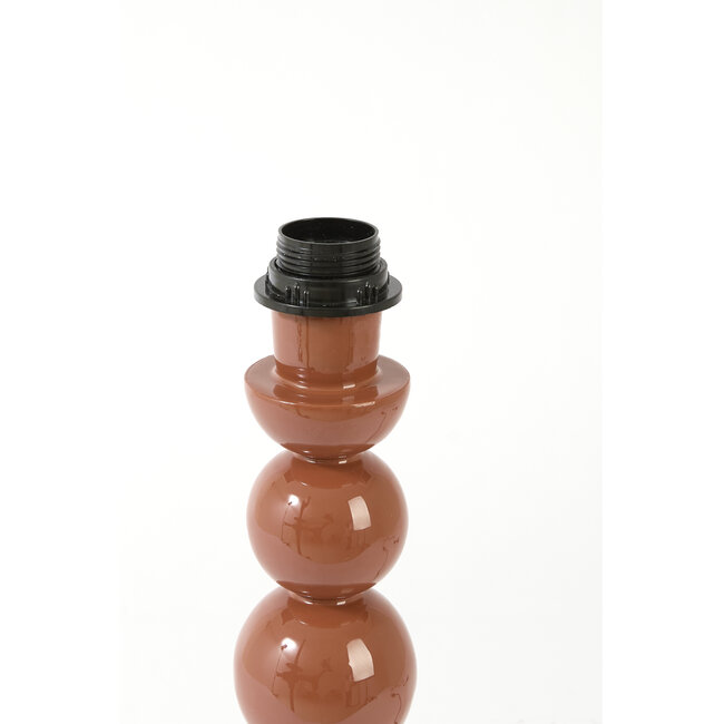 Light en Living Lampvoet Ø10x40,5 cm BARLES glanzend terra