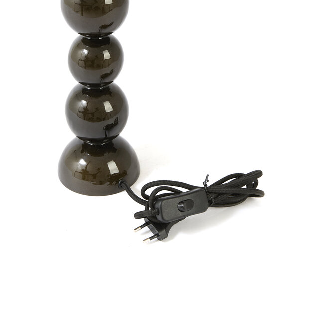 Light en Living Lampvoet Ø10x36 cm BARLES glanzend bruin-brons