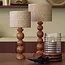 Light en Living Lampvoet Ø10x36 cm BARLES glanzend terra