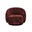 HomeBound by KY Fauteuil Celeste Pebble Burgundy