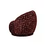 HomeBound by KY Fauteuil Celeste Pebble Burgundy