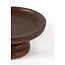 Light en Living Schaal op voet Ø32x15 cm ADRO hout  roodbruin