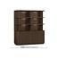 WoonMax Wandkast Taverne 194 cm | Brown Oak