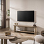 WoonStijl TV-meubel Selvo 180cm - 3D travertin zand