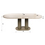 WoonStijl Eettafel Selvo 215cm - 3D travertin zand