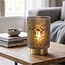 Light en Living Tafellamp LED SNAKE Glas Grijs