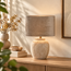 Light en Living Lampenkap ovaal recht smal 30-15-25 cm PALATA taupe