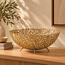 Light en Living Schaal Ø46x18 cm GALAXA antiek goud L
