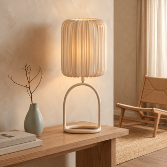 Light en Living Lampenkap Ø20x28 cm FAROL Crème
