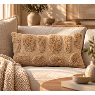 Light en Living Kussen 60x30 cm LATIUM beige