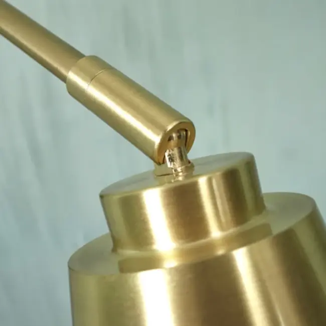 it's about RoMi Wandlamp ijzer Bremen 2-arm goud
