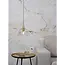 it's about RoMi Hanglamp glas Brussels Ø 20 transparant/goud rond